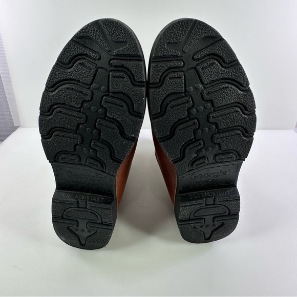 Georgia Boot Men’s Waterproof Leather Farm & Ranch Boots Size 10W - Picture 8 of 8